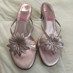 Lilly Pulitzer Slide on Sandals